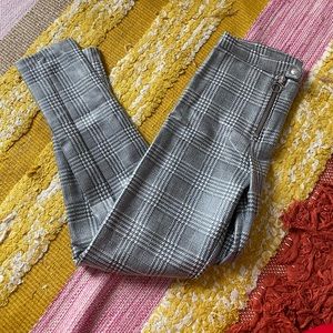 Topshop houndstooth pants